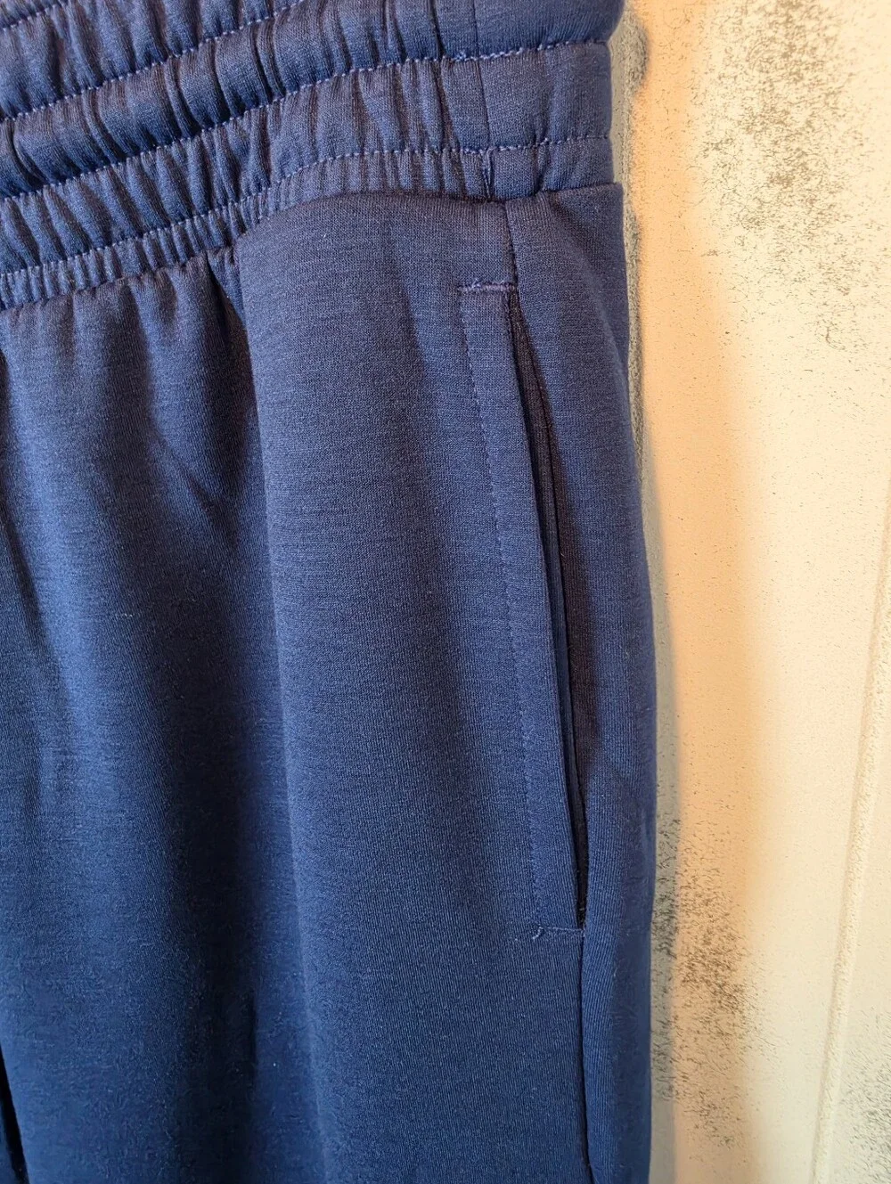 Zenana Wide-Leg Drawstring Pants in Blue